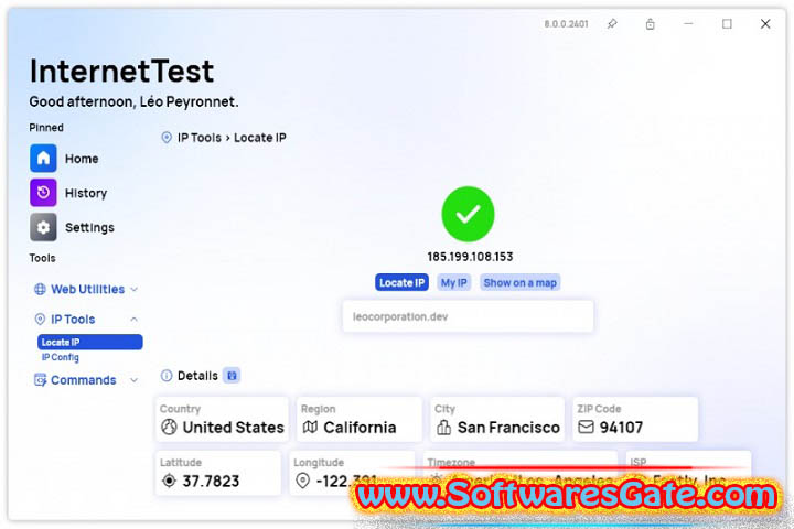 Internet Test Pro : Version 5.8.0.2408 (Latest Software) Internet Test Pro : Version 5.8.0.2408 (Latest Software)