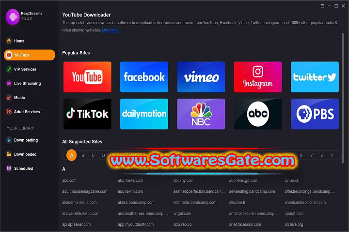 KeepStreams : Version 1.2.3.1 (x64) (Software) KeepStreams : Version 1.2.3.1 (x64) (Software)