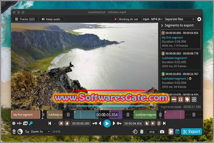 LosslessCut : Version 1.0 (x64) (Software) LosslessCut : Version 1.0 (x64) (Software)