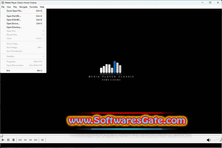 MPC-HC : Version 2.3.4 (x64) (Software)