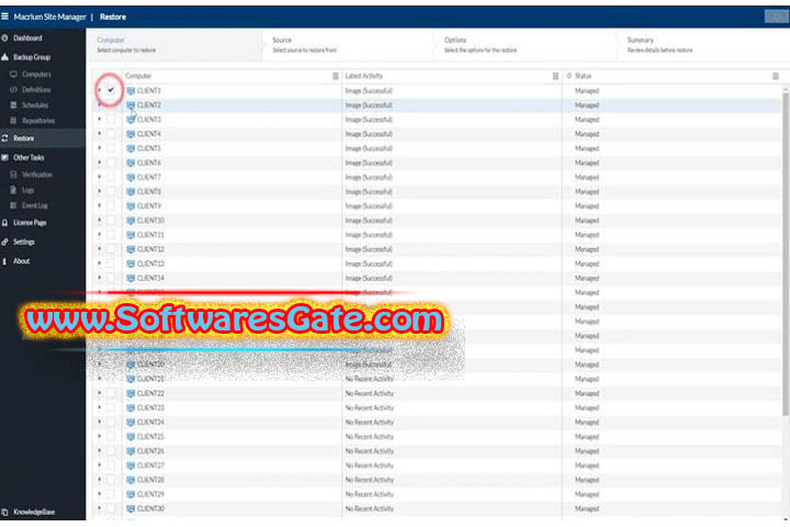 Macrium Site Manager : Version 8.1.8138 (Software) Macrium Site Manager : Version 8.1.8138 (Software)