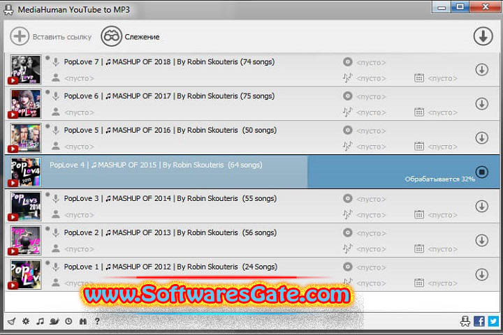 MediaHuman YouTube To MP3 Converter : Version 3.9.9.95