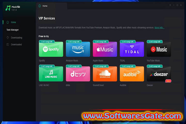 MusicFab : Version 1.0.4.1 (x64) (Software) MusicFab : Version 1.0.4.1 (x64) (Software)