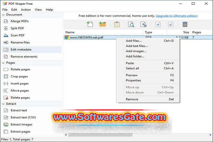 PDF Shaper Premium - Ultimate : Version 14.4 (Software)