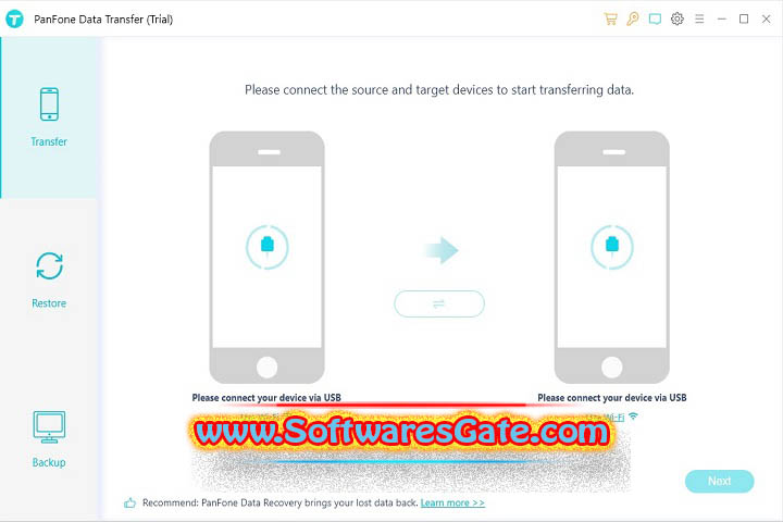 PanFone Data Transfer : Version 1.4 (Software)