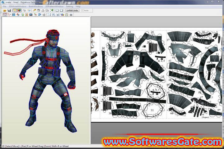 Pepakura Designer : Version 6.0.3 (x64) (Latest Software) Pepakura Designer : Version 6.0.3 (x64) (Latest Software)