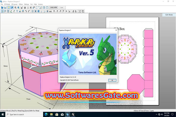 Pepakura Designer : Version 6.0.3 (x64) (Latest Software) Pepakura Designer : Version 6.0.3 (x64) (Latest Software)