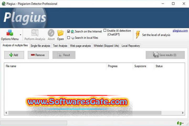 Plagius Professional : Version 2.9.4 (Software) Plagius Professional : Version 2.9.4 (Software)