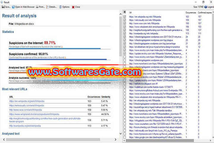 Plagius Professional : Version 2.9.4 (Software) Plagius Professional : Version 2.9.4 (Software)