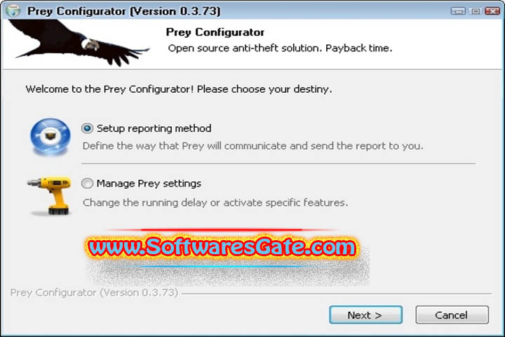Prey : Version 1.12.16 (Software) Prey : Version 1.12.16 (Software)