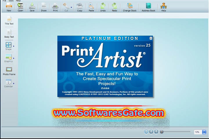 Print Artist Platinum : Version 25.0.0.14 (Software)