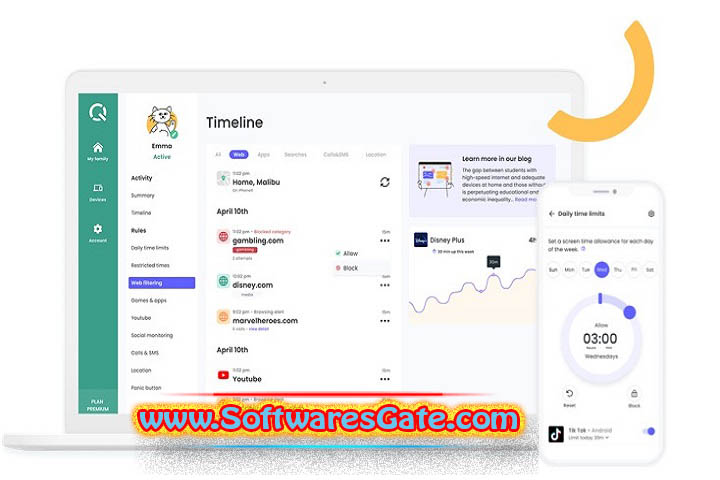 Qustodio : Version 1.0 (Software) Qustodio : Version 1.0 (Software)