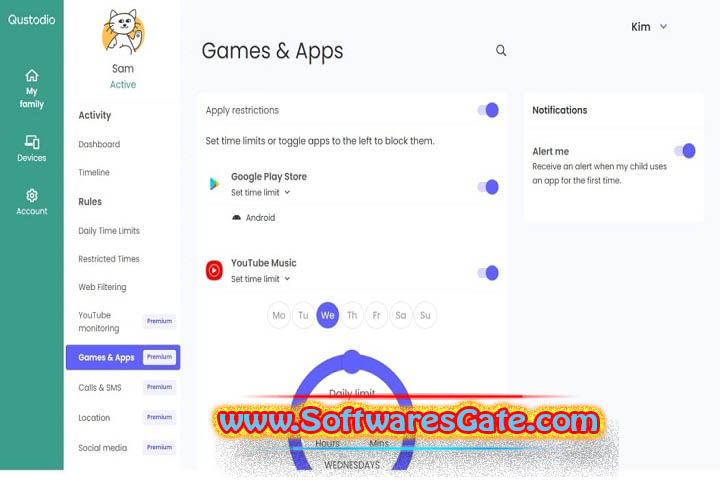 Qustodio : Version 1.0 (Software) Qustodio : Version 1.0 (Software)