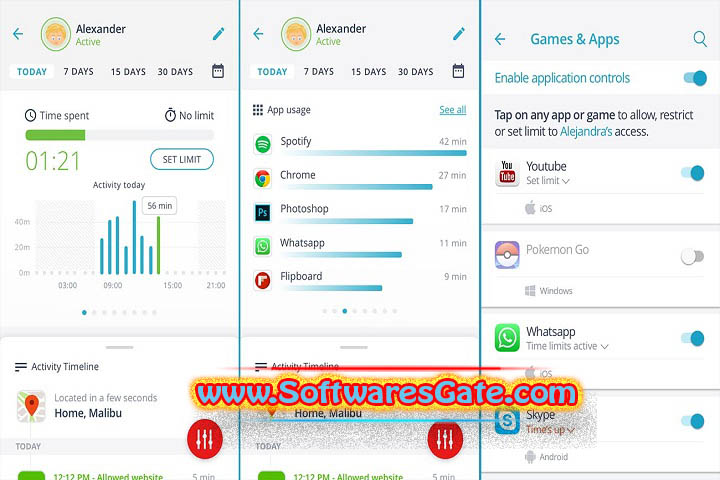 Qustodio : Version 1.0 (Software) Qustodio : Version 1.0 (Software)