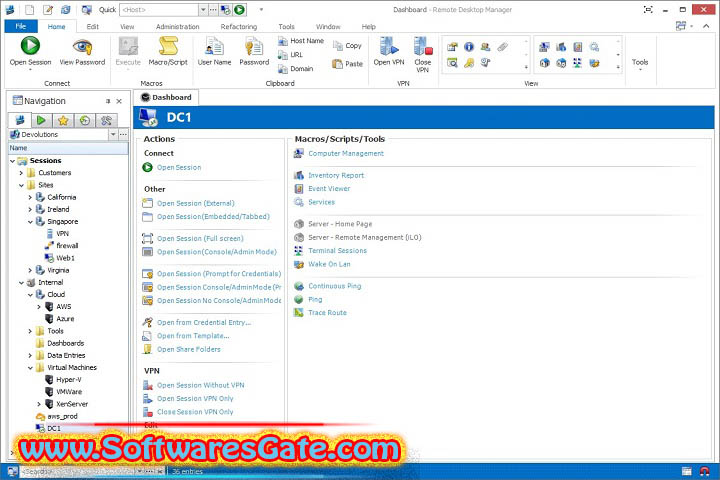 Remote Desktop Manager 2024.2.19 (x64) (Software)