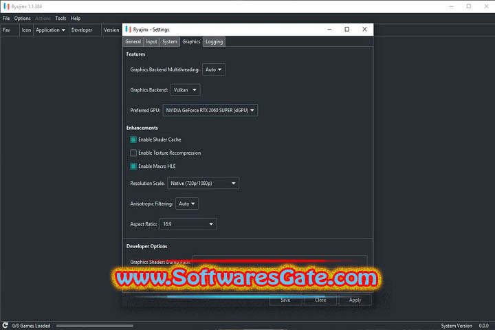 Ryujinx : Version 1.1.1373 (Software) Ryujinx : Version 1.1.1373 (Software)