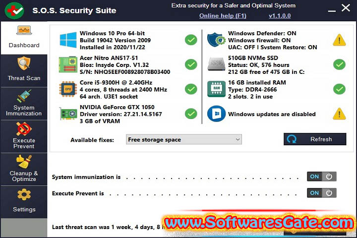 S.O.S : Version 2.9.3.0 (Software) S.O.S : Version 2.9.3.0 (Software)