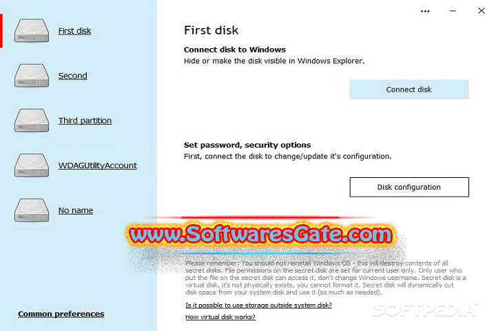 Secret Disk : Version 2405.0.0 (Software)