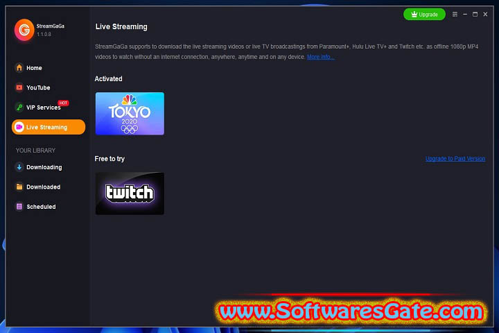StreamGaGa : Version 1.2.3.1 (x64) (Software) StreamGaGa : Version 1.2.3.1 (x64) (Software)
