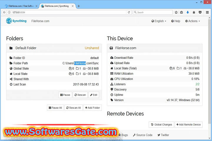 Syncthing : Version 1.27.10 (Software) Syncthing : Version 1.27.10 (Software)