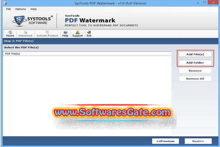 SysTools PDF Watermark : Version 5.0 (Software) SysTools PDF Watermark : Version 5.0 (Software)