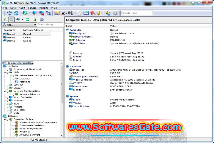 System Information : Version 17.12 (Software) System Information : Version 17.12 (Software)