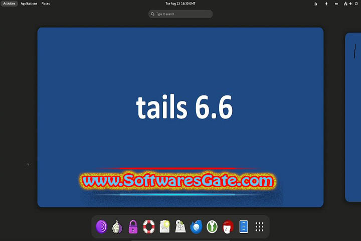 Tails : Version 6.6 (Software) Tails : Version 6.6 (Software)