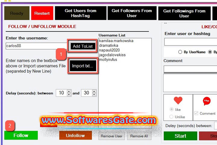TikTok Bot Pro : Version 3.5.3 (Software)
