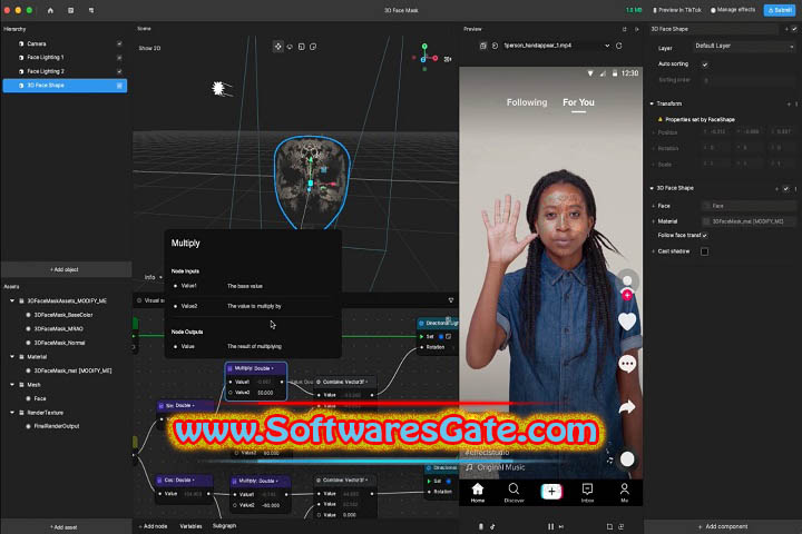 TikTok Effect House : Version 4.4.0.2890 (Software)