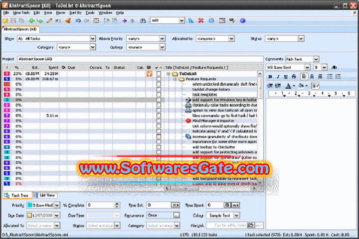 Todolist : Version 1.0 (Software)