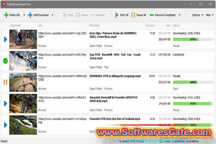 TubeDownload Pro : Version 6.25.1 (Software) TubeDownload Pro : Version 6.25.1 (Software)