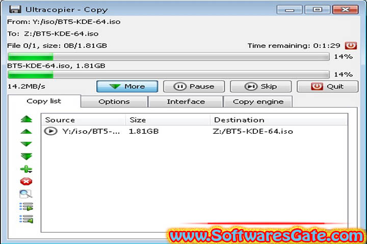 Ultracopier : Version 2.2.7.0 (Software) Ultracopier : Version 2.2.7.0 (Software)