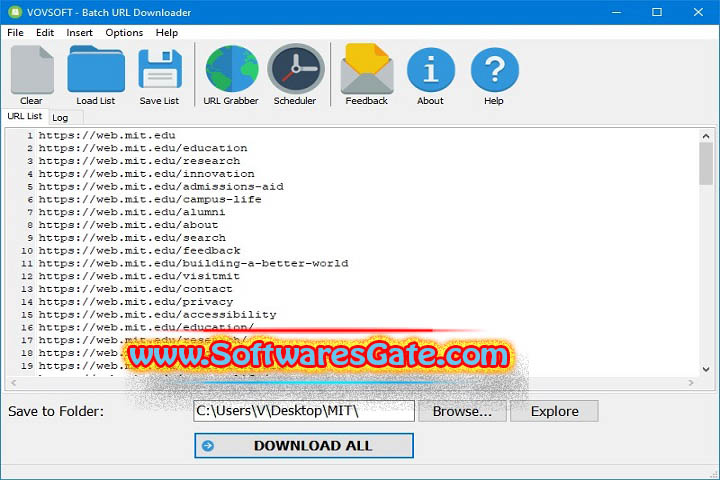 VovSoft Collect URL : Version 3.3.0 (Software)
