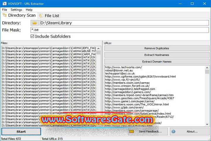 VovSoft Collect URL : Version 3.3.0 (Software)