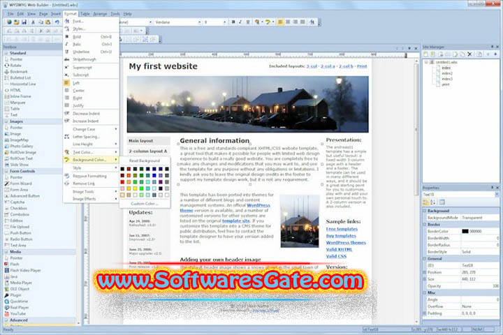 WYSIWYG Web Builder : Version 19.3.1 (x64) (Software) WYSIWYG Web Builder : Version 19.3.1 (x64) (Software)