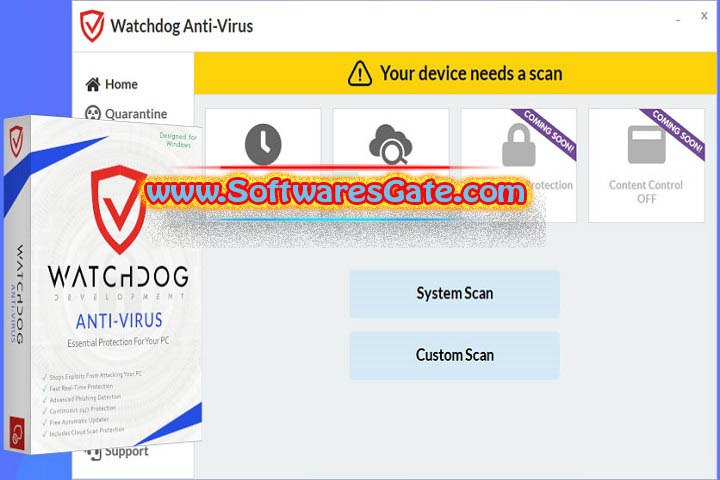 Watchdog Anti-Virus : Version 1.7.130 (x64) (Software)