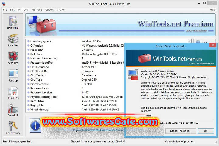WinTools.one Home : Version 24.8.1 (Software) WinTools.one Home : Version 24.8.1 (Software)
