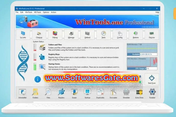 WinTools.one Professional : Version 24.8.1 (Software)