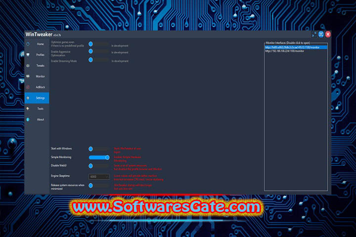 WinTweaker : Version 1.0 (Latest Software) WinTweaker : Version 1.0 (Latest Software)