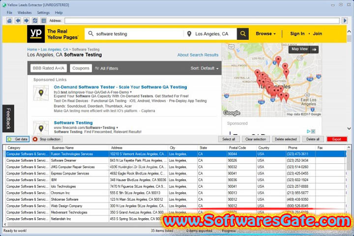 Yellow Leads Extractor : Version 9.1.1 (Software) Yellow Leads Extractor : Version 9.1.1 (Software)