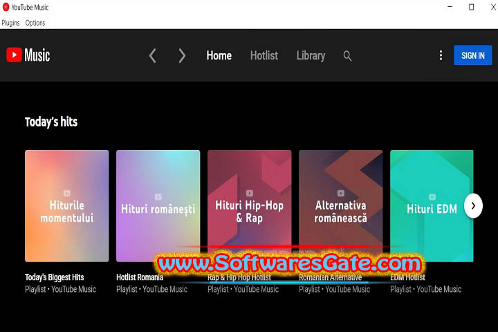 YouTube Music : Version 3.5.1 (Software)