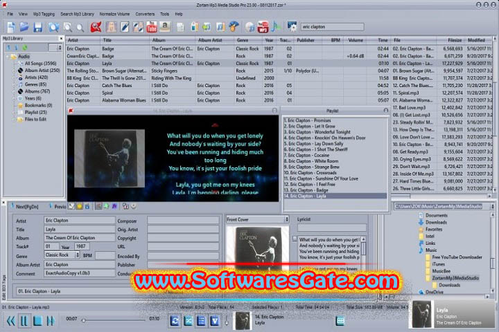 Zortam Mp3 Media Studio Pro : Version 31.96 (Software) Zortam Mp3 Media Studio Pro : Version 31.96 (Software)