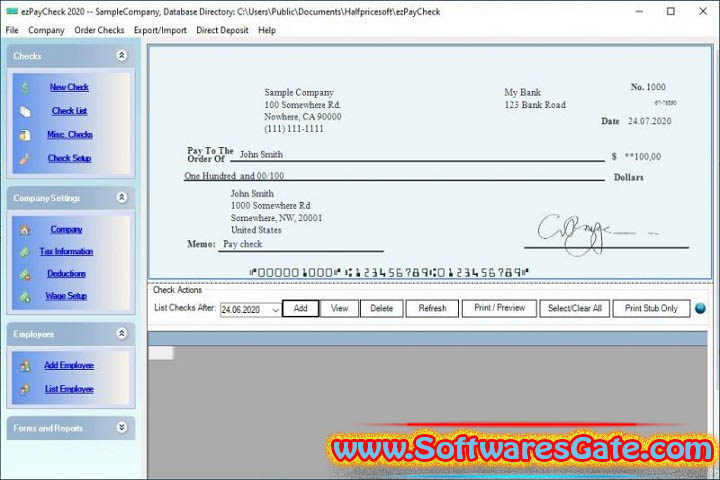 ezPaycheck : Version 3.14.17 (Latest Software)