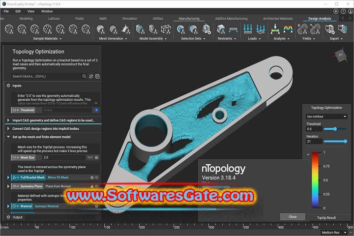 nTopology: Version 5.3.2 (x64) (Software) nTopology: Version 5.3.2 (x64) (Software)