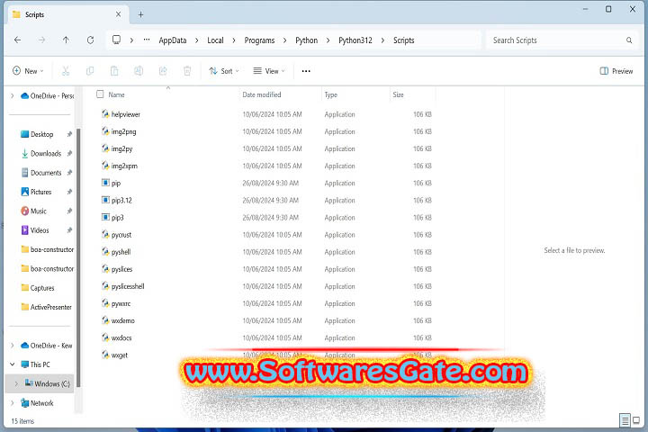 Python : Version 3.12.5 (Software) Python : Version 3.12.5 (Software)