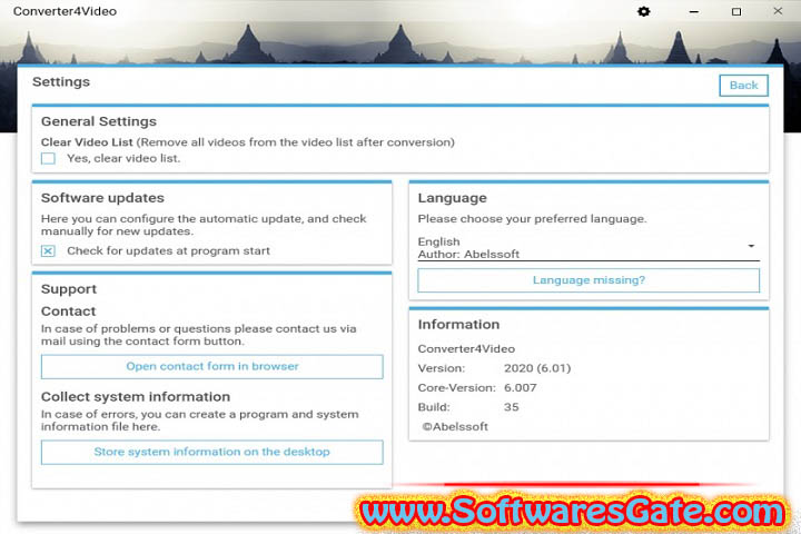 Abelssoft Converter4Video : Version 2025 v11.0.56615 (Latest Software) Abelssoft Converter4Video : Version 2025 v11.0.56615 (Latest Software)