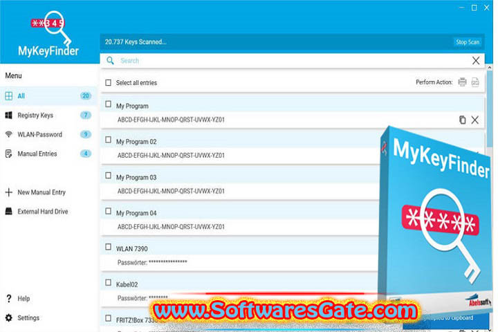 Abelssoft MyKeyFinder : Version 2025 v14.0.56611 (Latest Software)