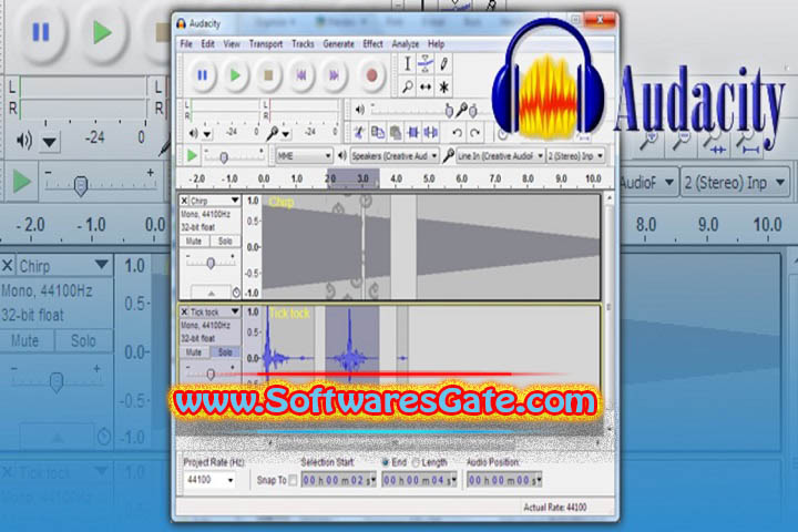Audacity : Version 3.6.4 (Latest Software) Audacity : Version 3.6.4 (Latest Software)