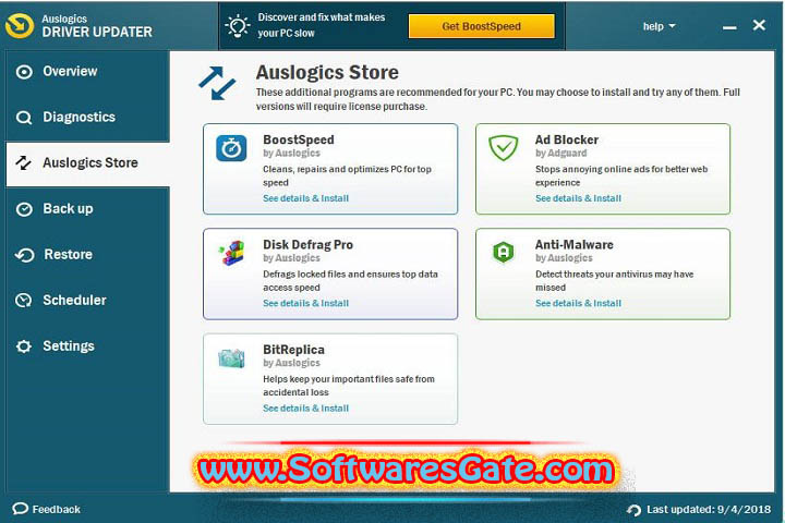 Auslogics Driver Updater : Version 2.0.1 (Latest Software)