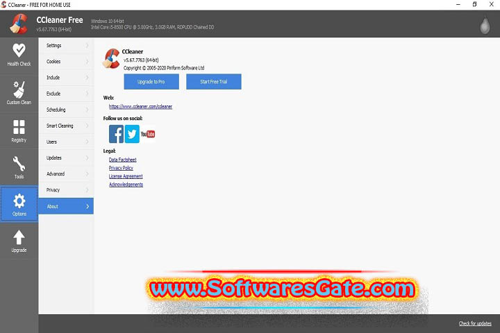 CCleaner Professional : Version 6.28.11297 (Latest Software)